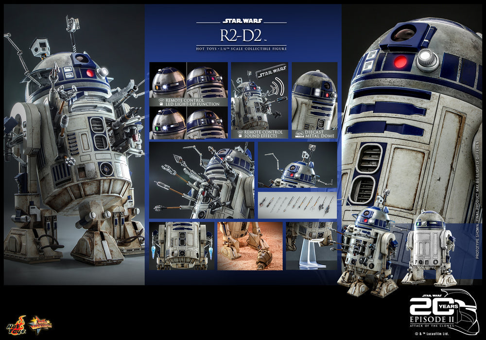 Pedido Figura R2-D2 - Star Wars Episode II: Attack of the Clones ™ marca Hot Toys MMS651 escala 1/6