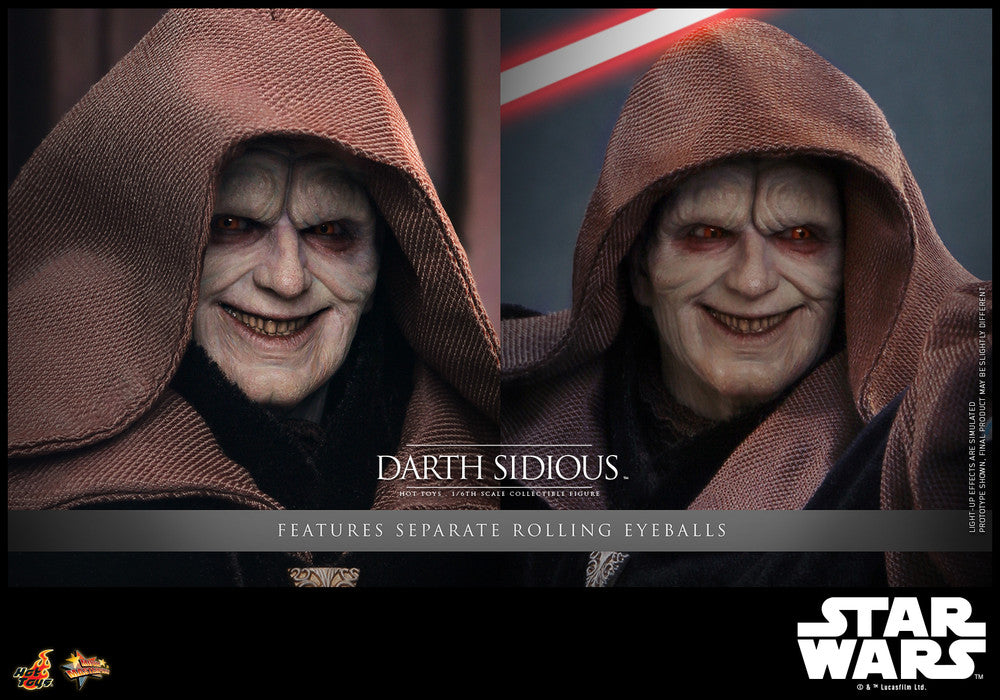 Preventa Figura Darth Sidious ™ - Star Wars: Revenge of the Sith ™ marca Hot Toys MMS745 escala 1/6