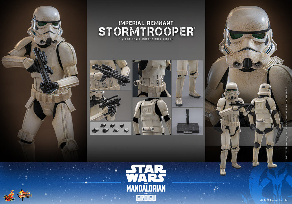 Preventa Figura Imperial Remnant Stormtrooper - Star Wars: The Mandalorian & Grogu marca Hot Toys MMS836 escala 1/6