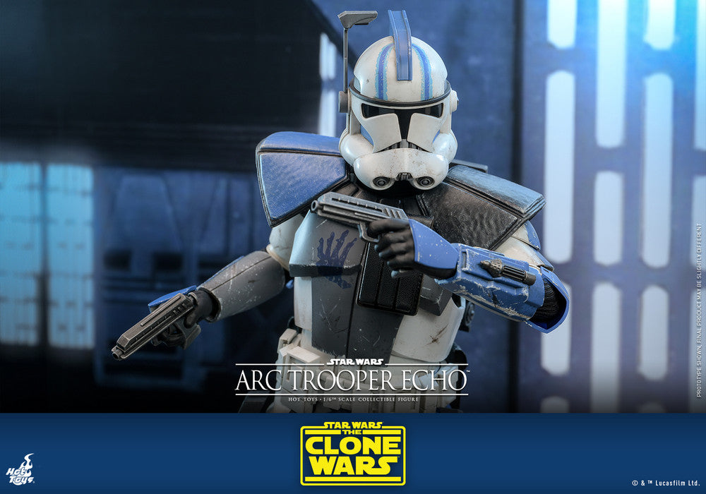 Pedido Figura Arc Trooper Echo - Star Wars: The Clone Wars™ marca Hot Toys TMS133 escala 1/6