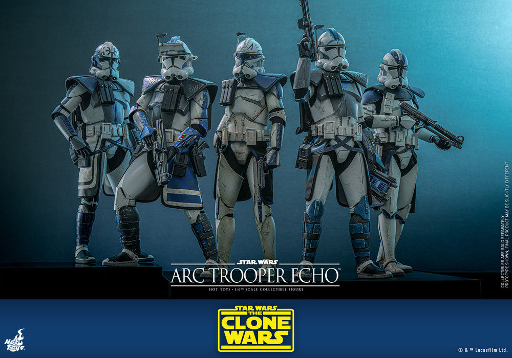 Pedido Figura Arc Trooper Echo - Star Wars: The Clone Wars™ marca Hot Toys TMS133 escala 1/6