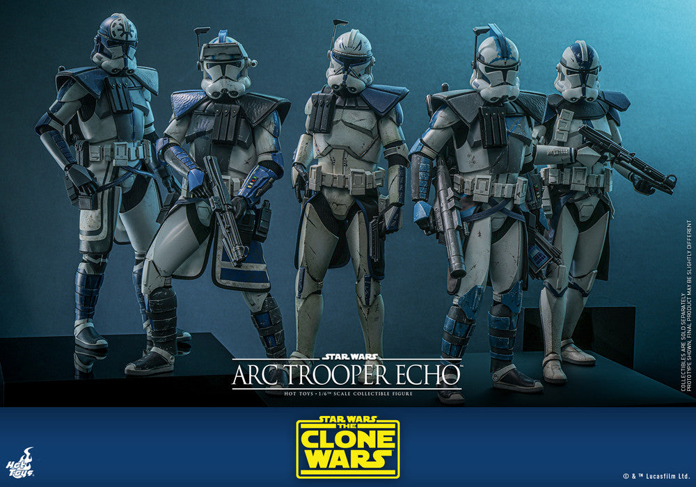 Pedido Figura Arc Trooper Echo - Star Wars: The Clone Wars™ marca Hot Toys TMS133 escala 1/6