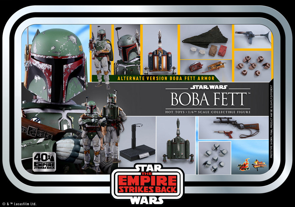 Pedido Figura Boba Fett - Star Wars: The Empire Strikes Back 40th Anniversary Collection marca Hot Toys MMS574 escala 1/6