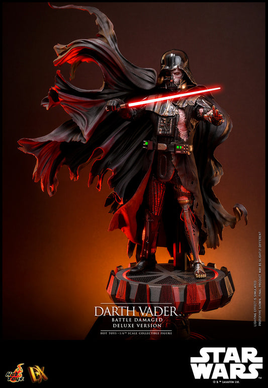 Preventa Figura Darth Vader (Battle Damaged) (DELUXE version) - Star Wars™ marca Hot Toys DX45 escala 1/6