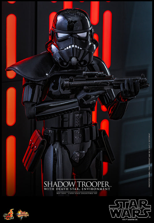 Pedido Figura Shadow Trooper con entorno de la Estrella de la Muerte / Death Star Environment - Star Wars™ marca Hot Toys MMS737 escala 1/6