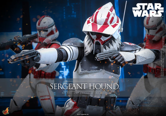 Preventa Figura Sergeant Hound - Star Wars: The Clone Wars marca Hot Toys TMS167 escala 1/6