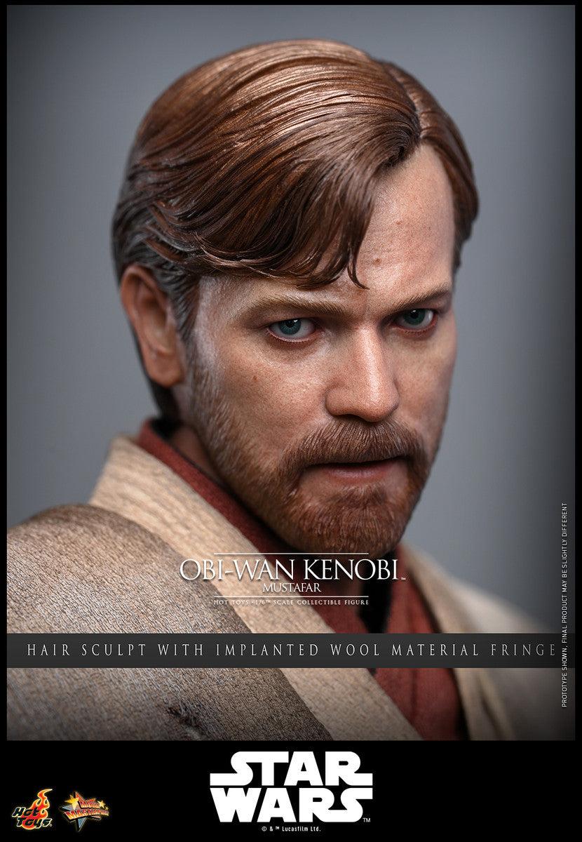 Preventa Figura Obi-Wan Kenobi (Mustafar) - Star Wars: Revenge of the Sith marca Hot Toys MMS843 escala 1/6
