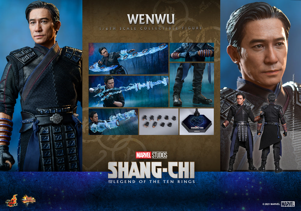 Pedido Figura Wenwu en Shang-Chi and the Legend of the Ten Rings marca Hot Toys MMS613 escala 1/6