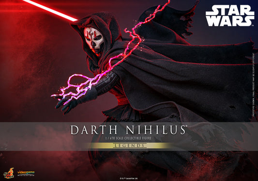 Preventa Figura Darth Nihilus - Star Wars: Legends marca Hot Toys VGM72 escala 1/6