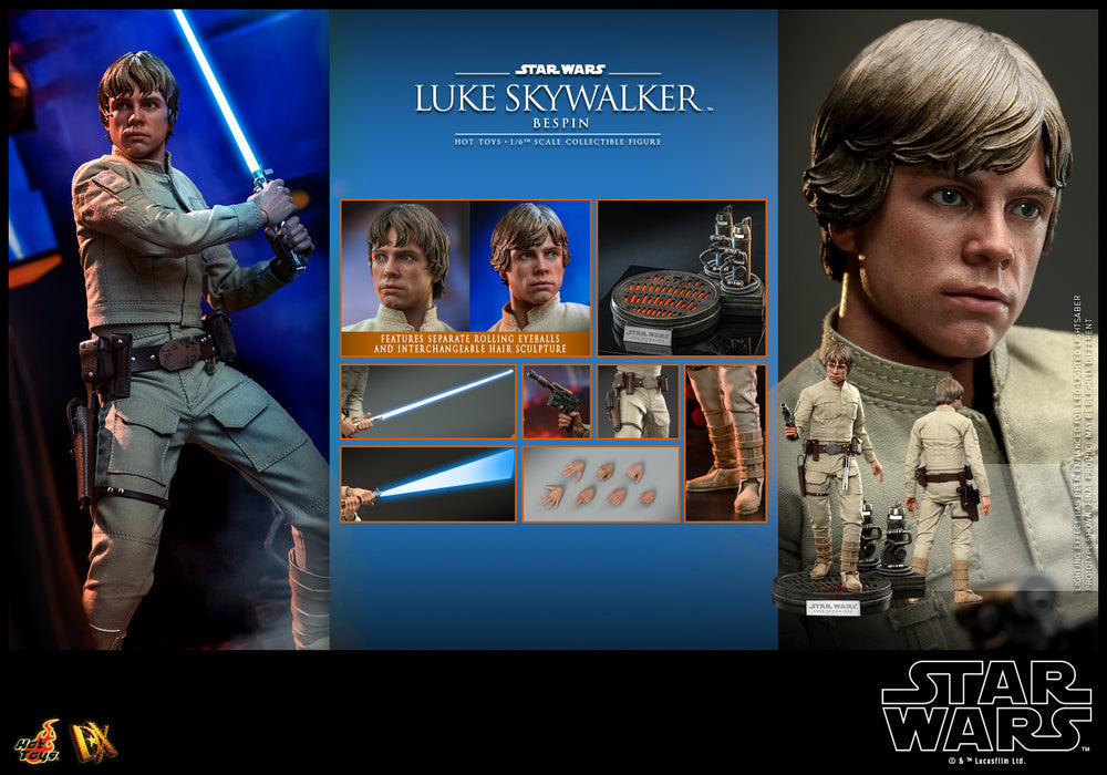 Pedido Figura Luke Skywalker (Bespin) - Star Wars: The Empire Strikes Back ™ marca Hot Toys DX24 escala 1/6