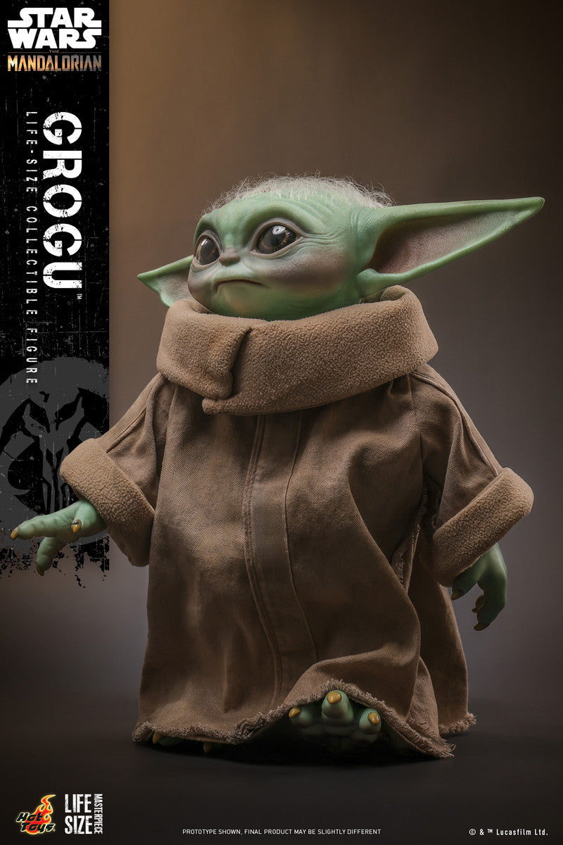 Preventa Figura Grogu (Tamaño real) - The Mandalorian marca Hot Toys LMS015 escala real 1/1