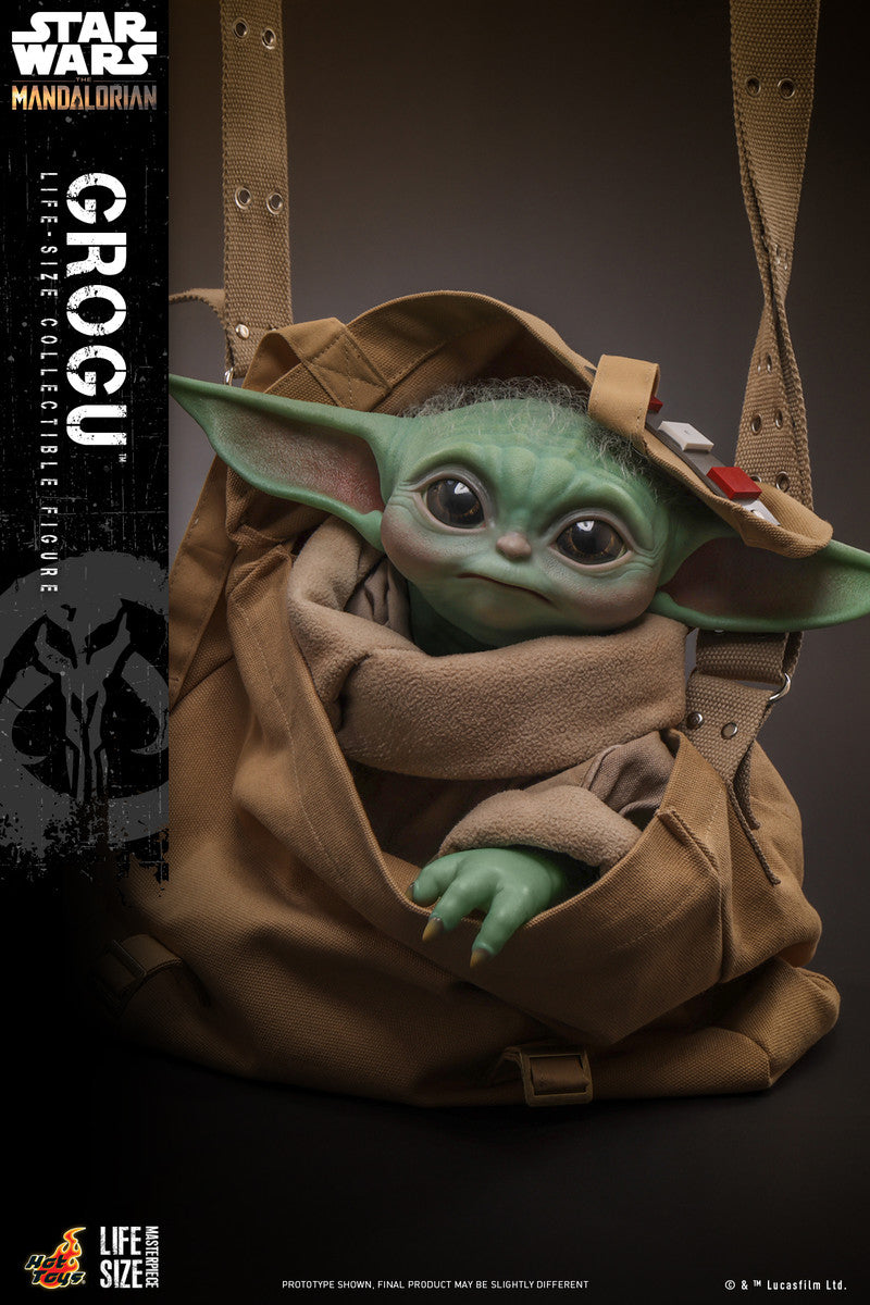 Preventa Figura Grogu (Tamaño real) - The Mandalorian marca Hot Toys LMS015 escala real 1/1