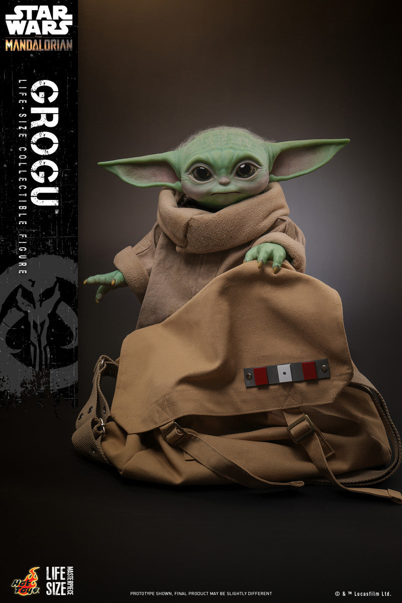 Preventa Figura Grogu (Tamaño real) - The Mandalorian marca Hot Toys LMS015 escala real 1/1