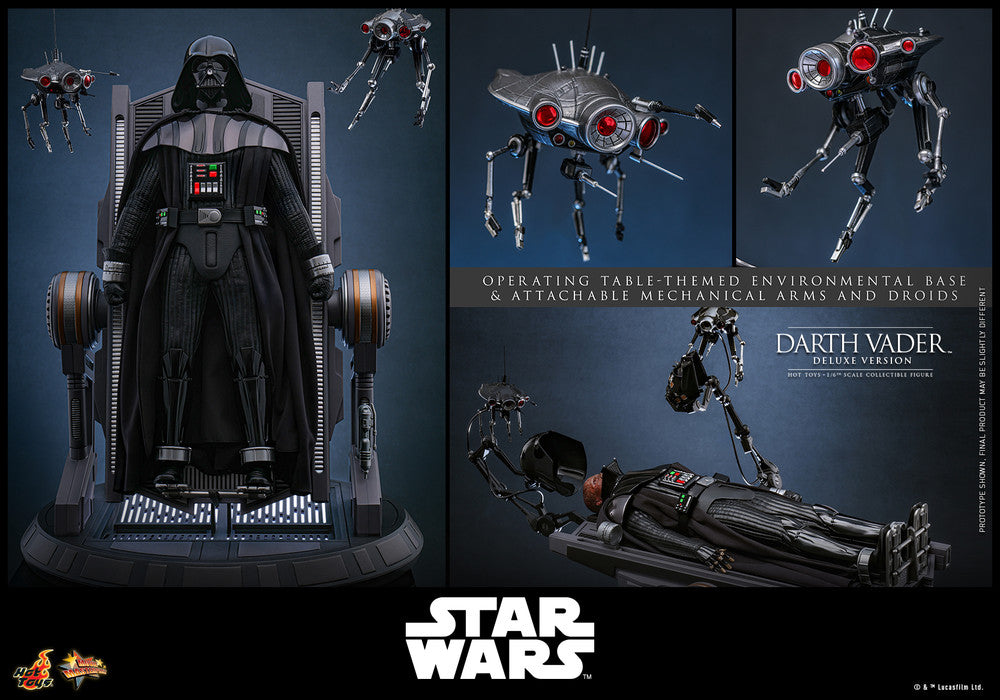 Preventa Figura Darth Vader (Deluxe version) - Star Wars: Revenge of the Sith marca Hot Toys MMS811 escala 1/6