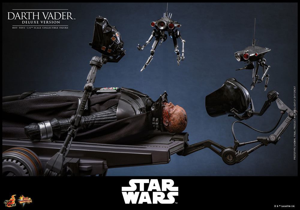 Preventa Figura Darth Vader (Deluxe version) - Star Wars: Revenge of the Sith marca Hot Toys MMS811 escala 1/6
