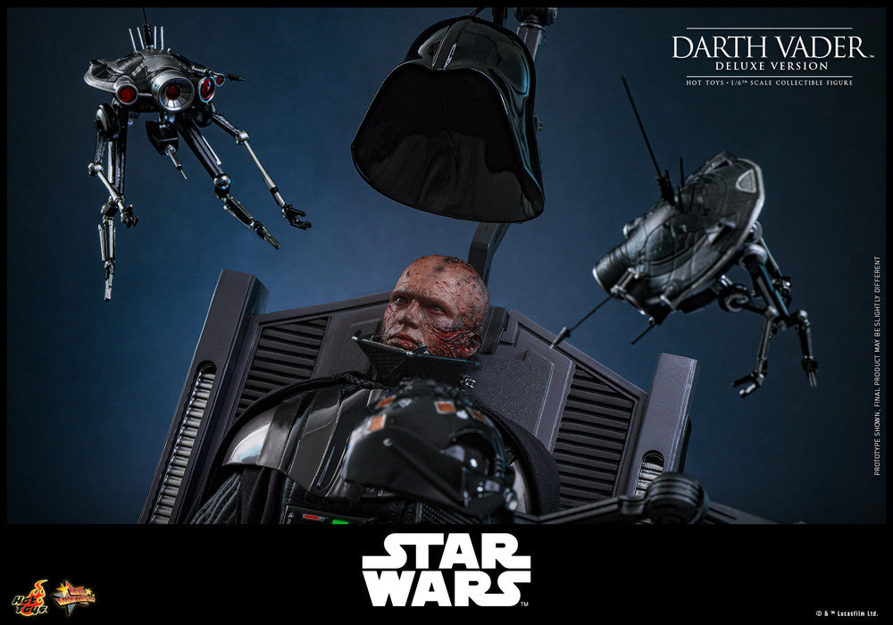 Preventa Figura Darth Vader (Deluxe version) - Star Wars: Revenge of the Sith marca Hot Toys MMS811 escala 1/6
