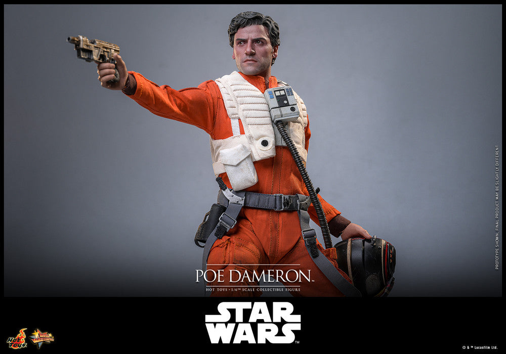 Preventa Figura Poe Dameron - Star Wars: The Force Awakens marca Hot Toys MMS806 escala 1/6