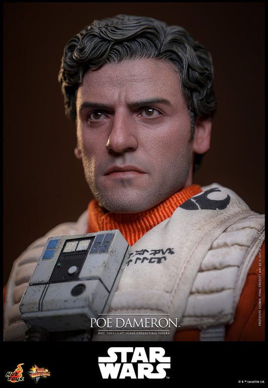 Preventa Figura Poe Dameron - Star Wars: The Force Awakens marca Hot Toys MMS806 escala 1/6