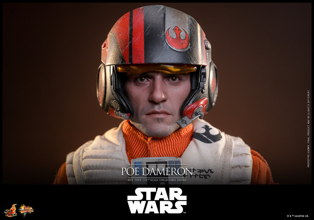 Preventa Figura Poe Dameron - Star Wars: The Force Awakens marca Hot Toys MMS806 escala 1/6