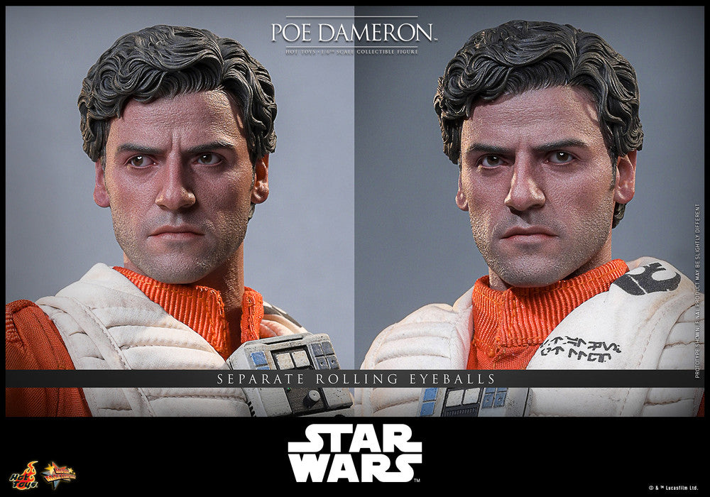 Preventa Figura Poe Dameron - Star Wars: The Force Awakens marca Hot Toys MMS806 escala 1/6