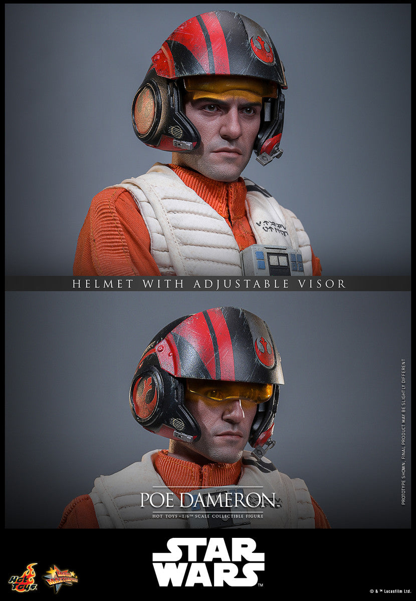 Preventa Figura Poe Dameron - Star Wars: The Force Awakens marca Hot Toys MMS806 escala 1/6