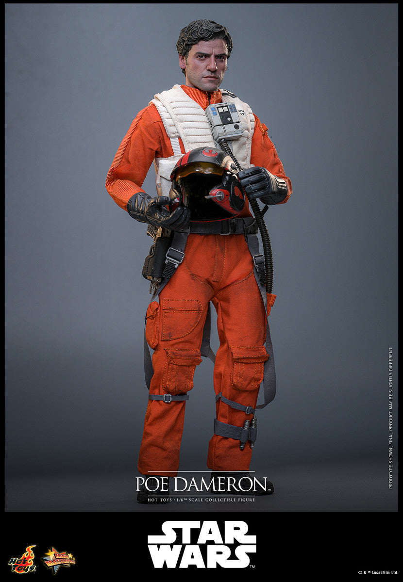 Preventa Figura Poe Dameron - Star Wars: The Force Awakens marca Hot Toys MMS806 escala 1/6