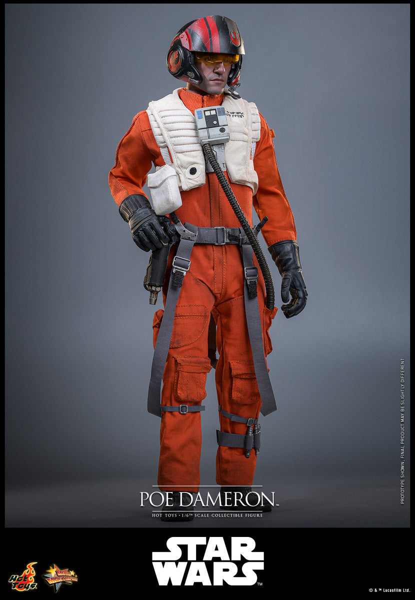 Preventa Figura Poe Dameron - Star Wars: The Force Awakens marca Hot Toys MMS806 escala 1/6