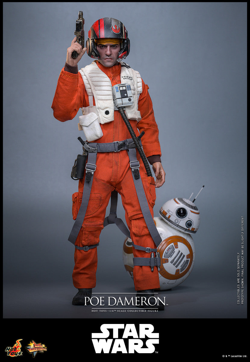 Preventa Figura Poe Dameron - Star Wars: The Force Awakens marca Hot Toys MMS806 escala 1/6