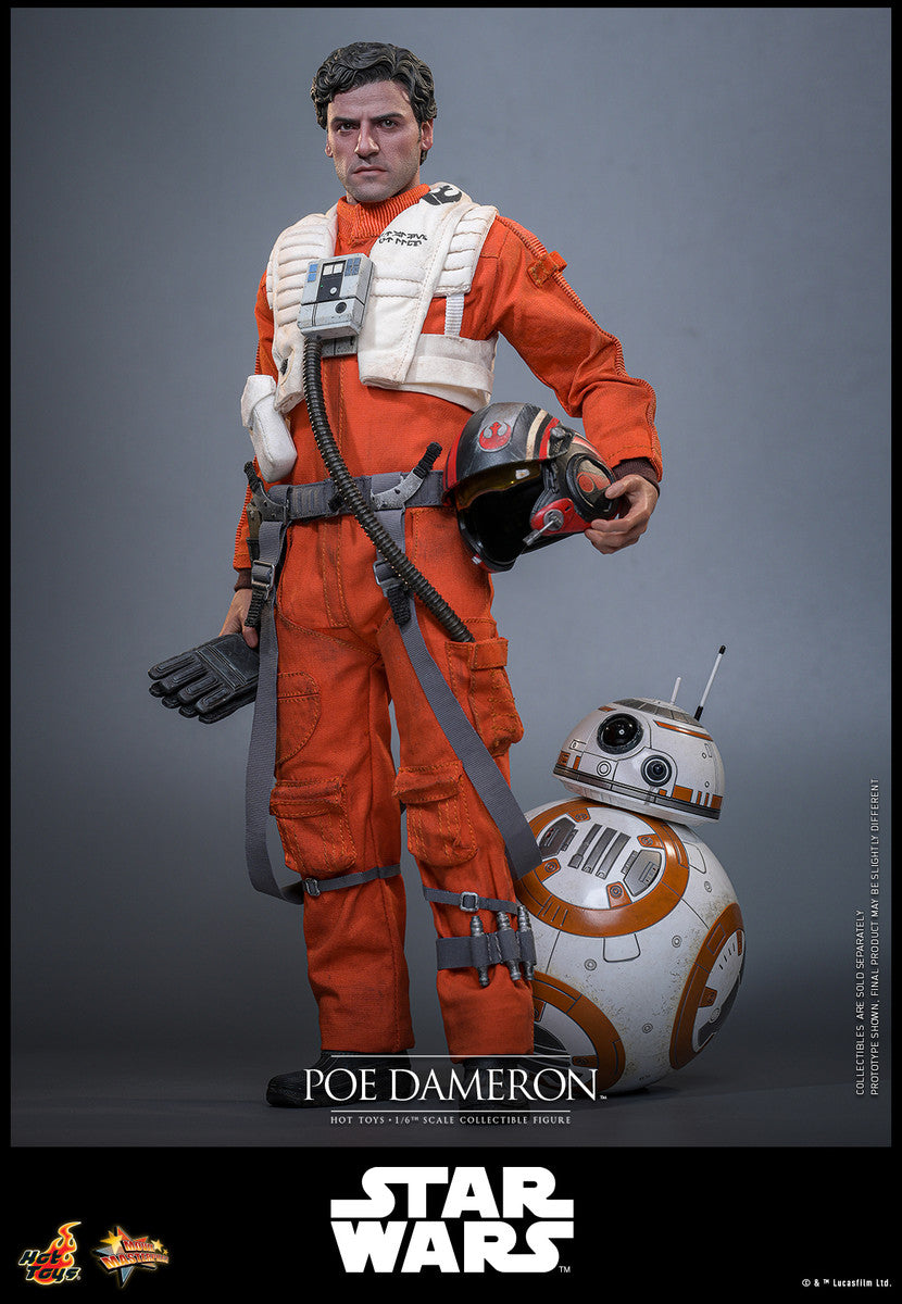 Preventa Figura Poe Dameron - Star Wars: The Force Awakens marca Hot Toys MMS806 escala 1/6