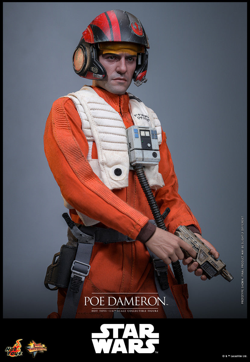 Preventa Figura Poe Dameron - Star Wars: The Force Awakens marca Hot Toys MMS806 escala 1/6