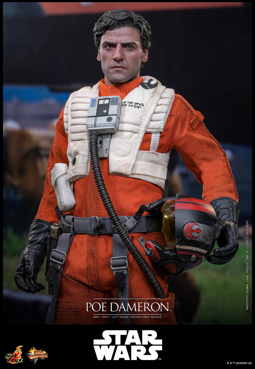 Preventa Figura Poe Dameron - Star Wars: The Force Awakens marca Hot Toys MMS806 escala 1/6