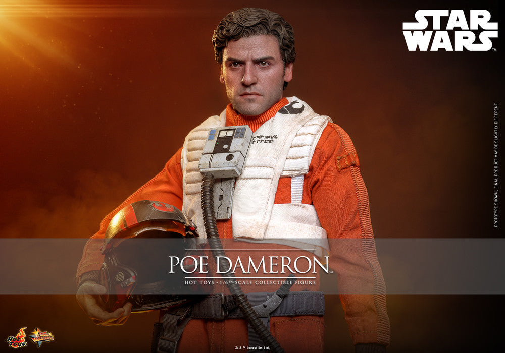 Preventa Figura Poe Dameron - Star Wars: The Force Awakens marca Hot Toys MMS806 escala 1/6