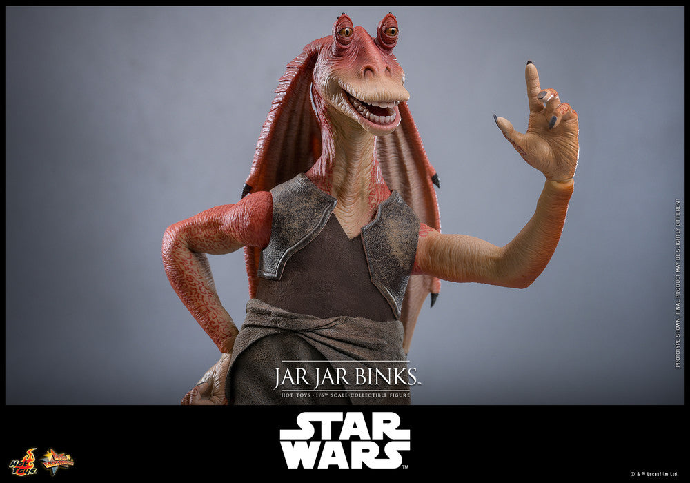Preventa Figura Jar Jar Binks - Star Wars: The Phantom Menace marca Hot Toys MMS807 escala 1/6