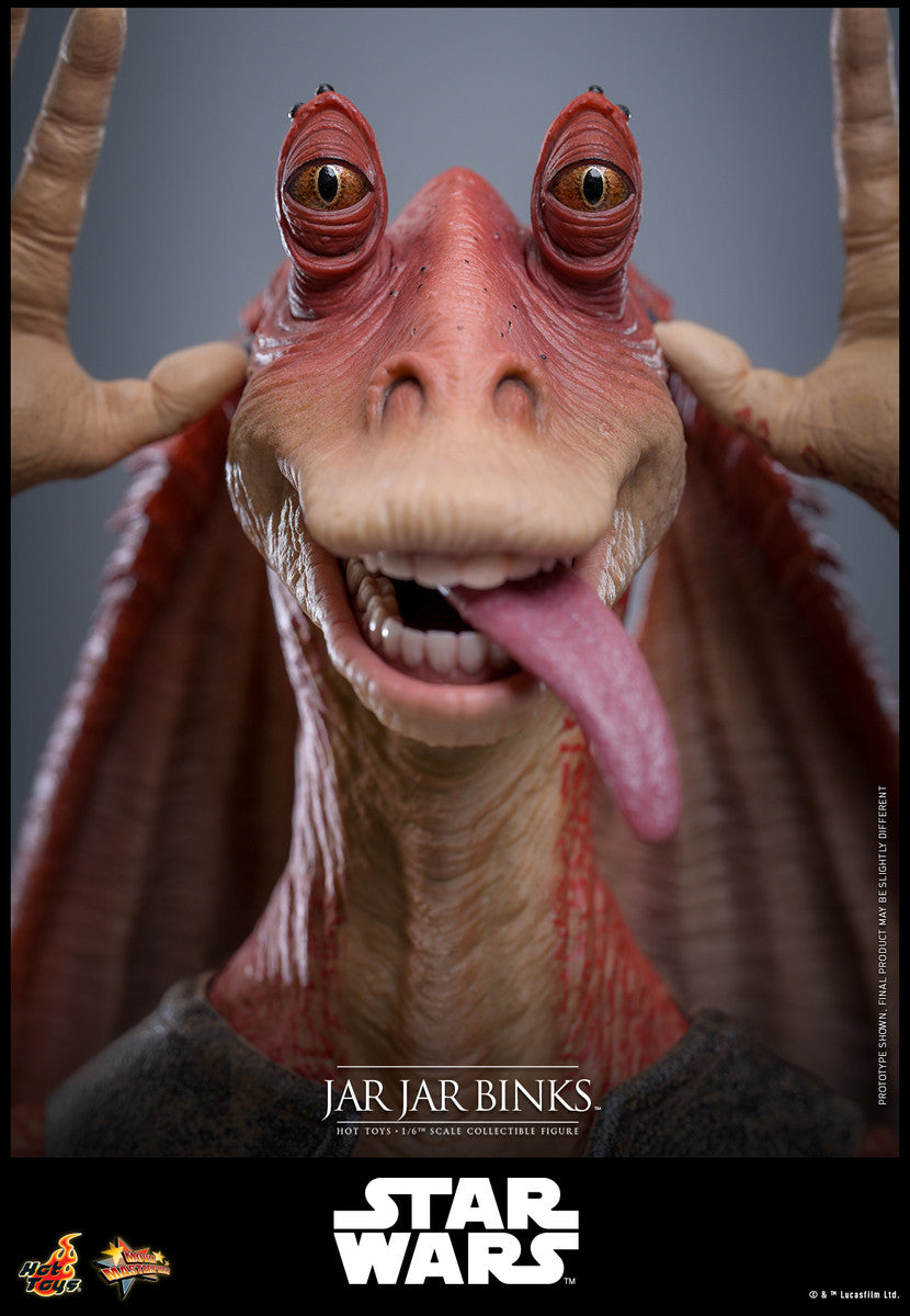 Preventa Figura Jar Jar Binks - Star Wars: The Phantom Menace marca Hot Toys MMS807 escala 1/6