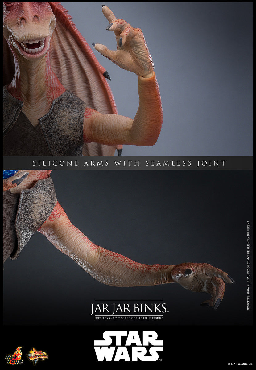 Preventa Figura Jar Jar Binks - Star Wars: The Phantom Menace marca Hot Toys MMS807 escala 1/6
