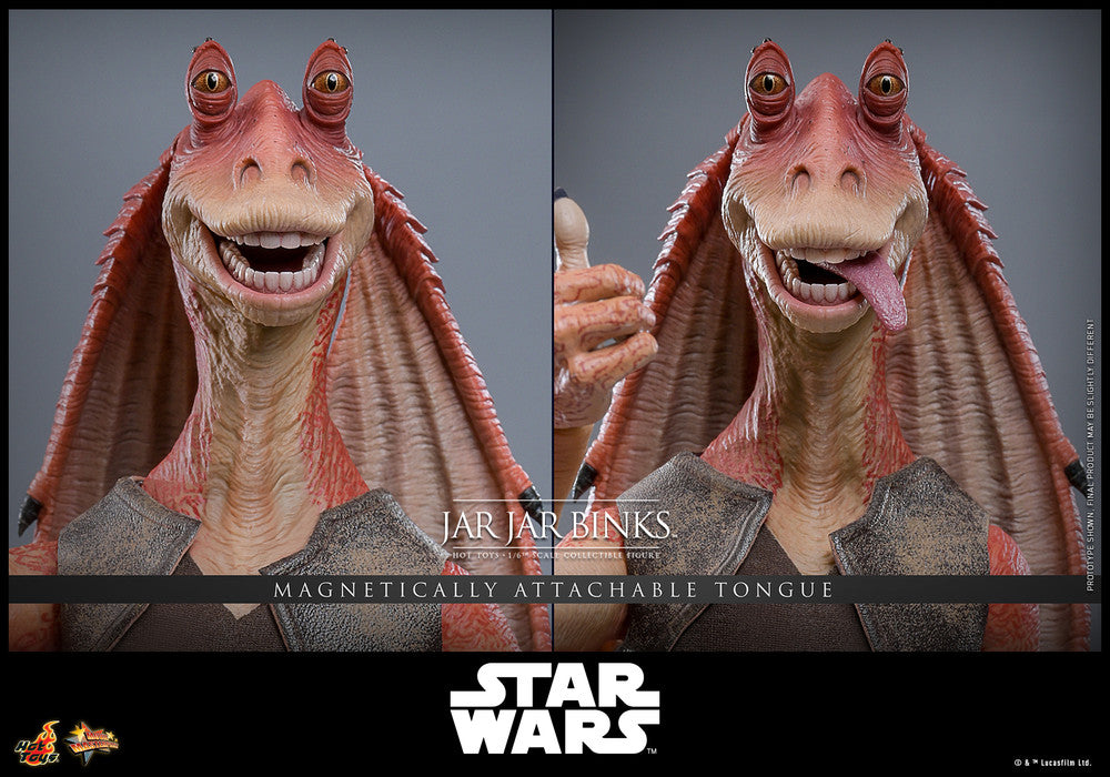 Preventa Figura Jar Jar Binks - Star Wars: The Phantom Menace marca Hot Toys MMS807 escala 1/6