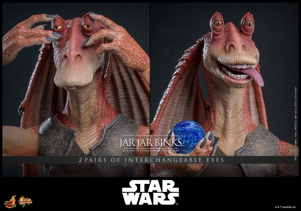 Preventa Figura Jar Jar Binks - Star Wars: The Phantom Menace marca Hot Toys MMS807 escala 1/6