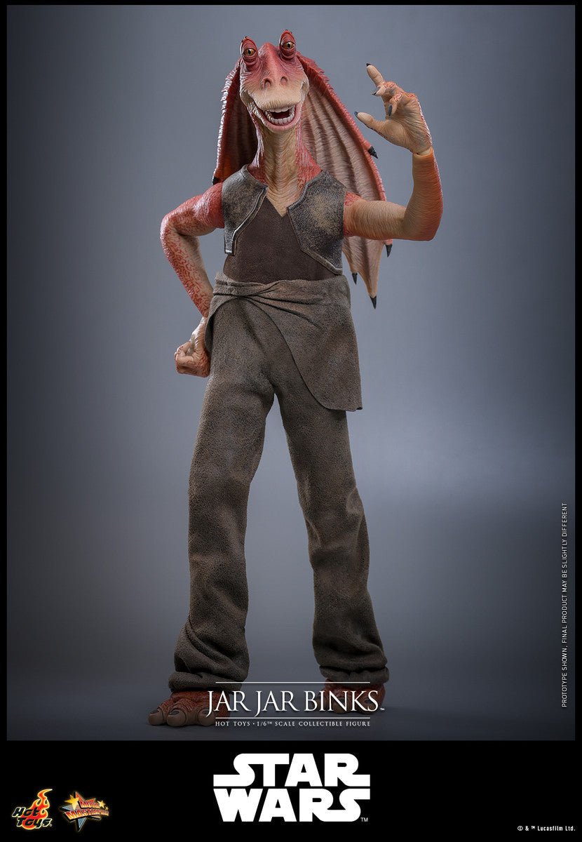 Preventa Figura Jar Jar Binks - Star Wars: The Phantom Menace marca Hot Toys MMS807 escala 1/6