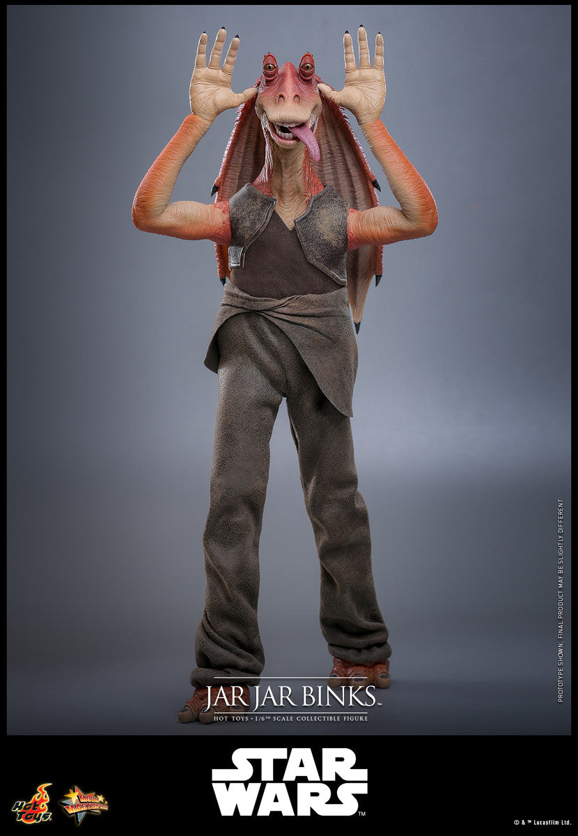 Preventa Figura Jar Jar Binks - Star Wars: The Phantom Menace marca Hot Toys MMS807 escala 1/6
