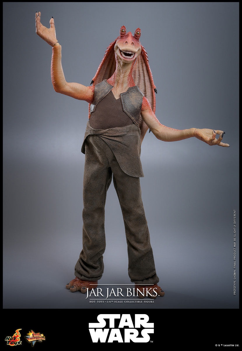 Preventa Figura Jar Jar Binks - Star Wars: The Phantom Menace marca Hot Toys MMS807 escala 1/6