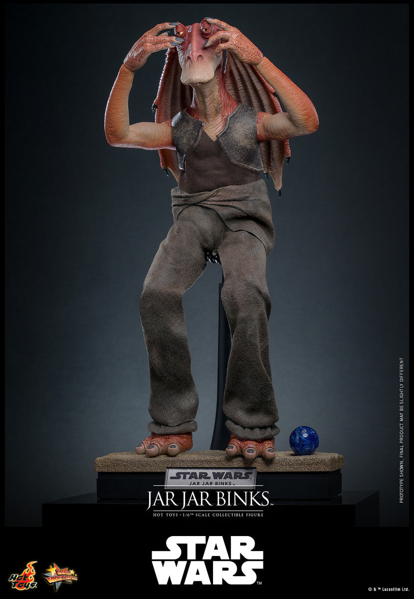 Preventa Figura Jar Jar Binks - Star Wars: The Phantom Menace marca Hot Toys MMS807 escala 1/6