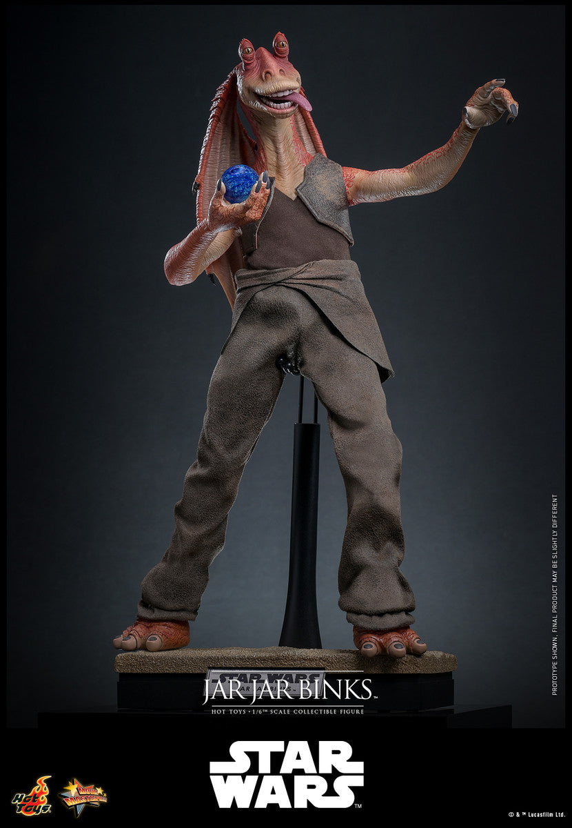 Preventa Figura Jar Jar Binks - Star Wars: The Phantom Menace marca Hot Toys MMS807 escala 1/6