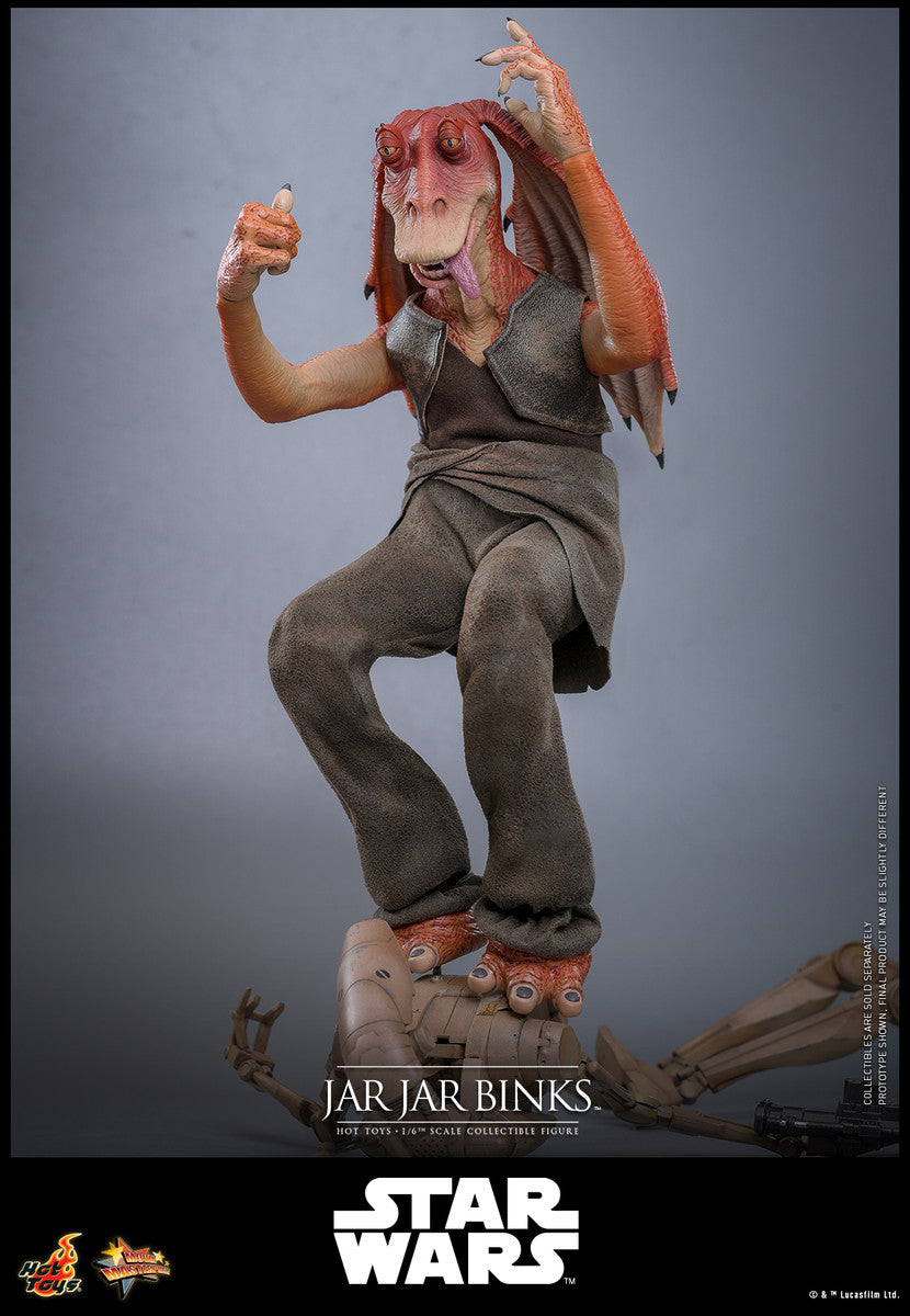 Preventa Figura Jar Jar Binks - Star Wars: The Phantom Menace marca Hot Toys MMS807 escala 1/6