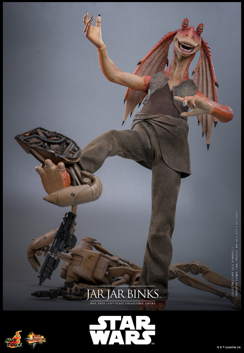 Preventa Figura Jar Jar Binks - Star Wars: The Phantom Menace marca Hot Toys MMS807 escala 1/6