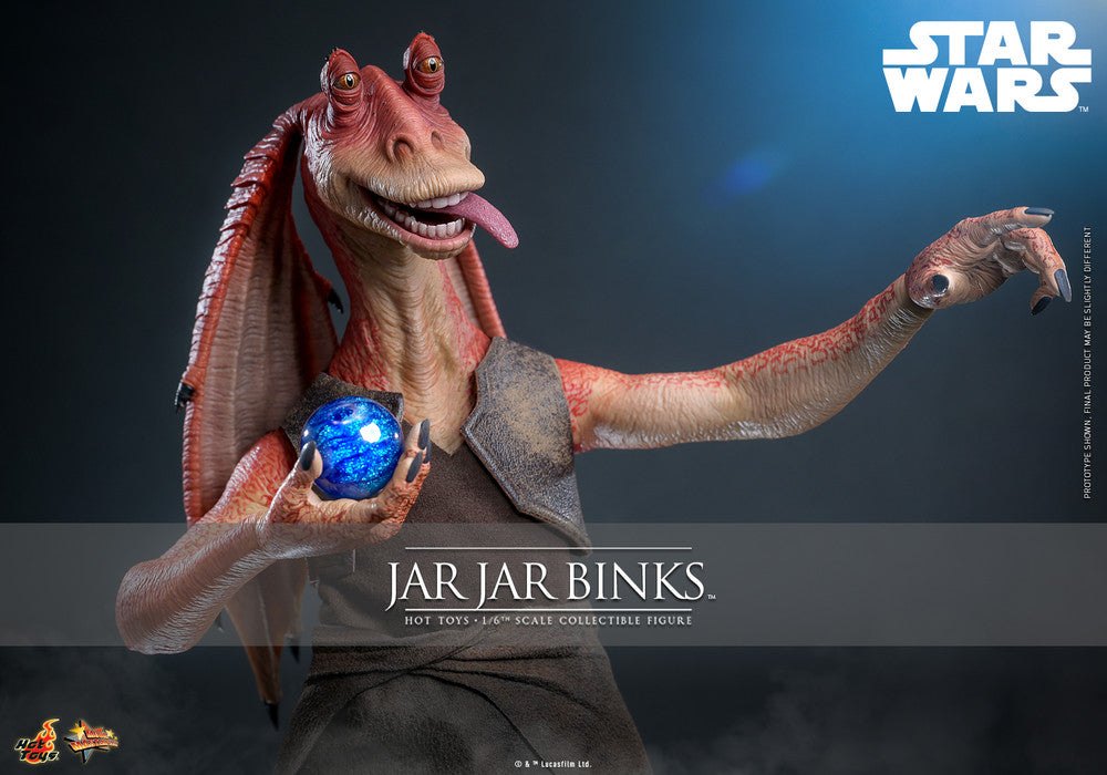 Preventa Figura Jar Jar Binks - Star Wars: The Phantom Menace marca Hot Toys MMS807 escala 1/6