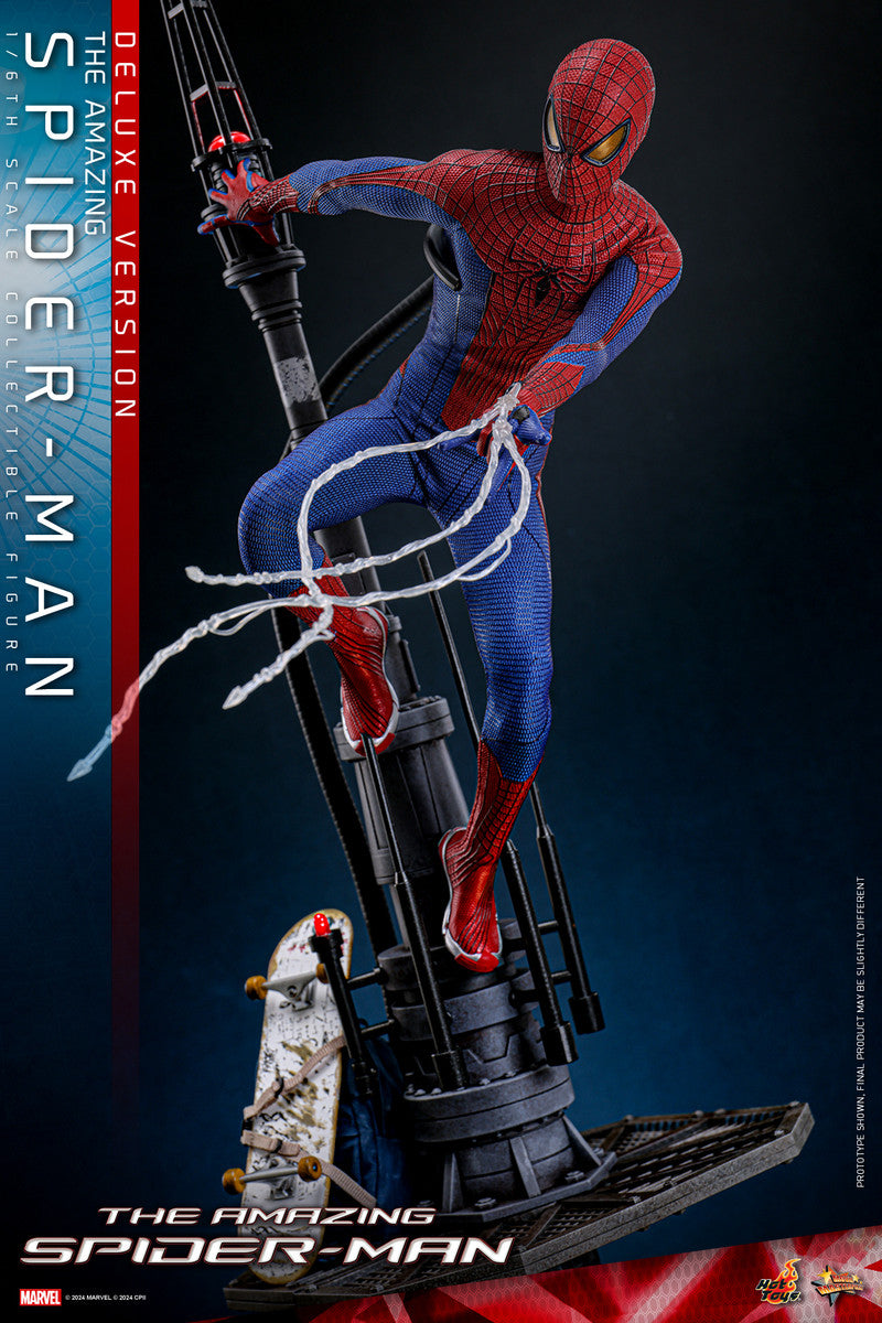 Preventa Figura Spider-Man (Deluxe version) - The Amazing Spider-Man marca Hot Toys MMS772 escala 1/6
