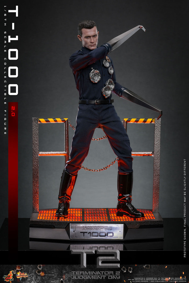 Preventa Figura T-1000 (2.0) - Terminator 2: Judgment Day marca Hot Toys MMS774 escala 1/6