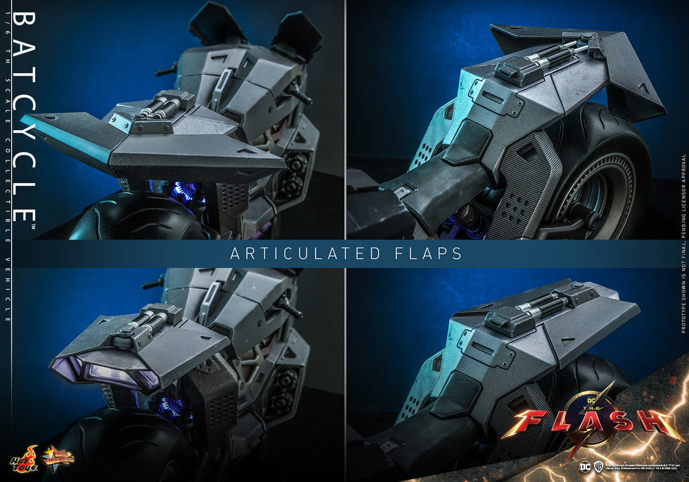 Preventa Vehículo Batcycle - The Flash marca Hot Toys MMS704 escala 1/6