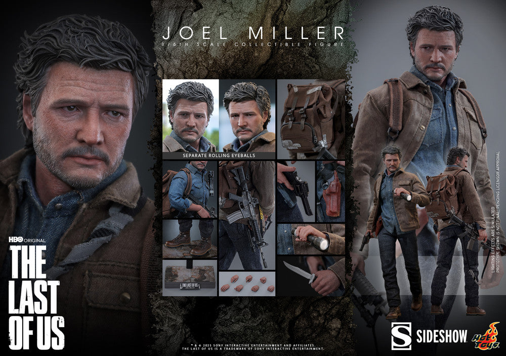 Preventa Figura Joel Miller - The Last of Us marca Hot Toys TMS160 escala 1/6