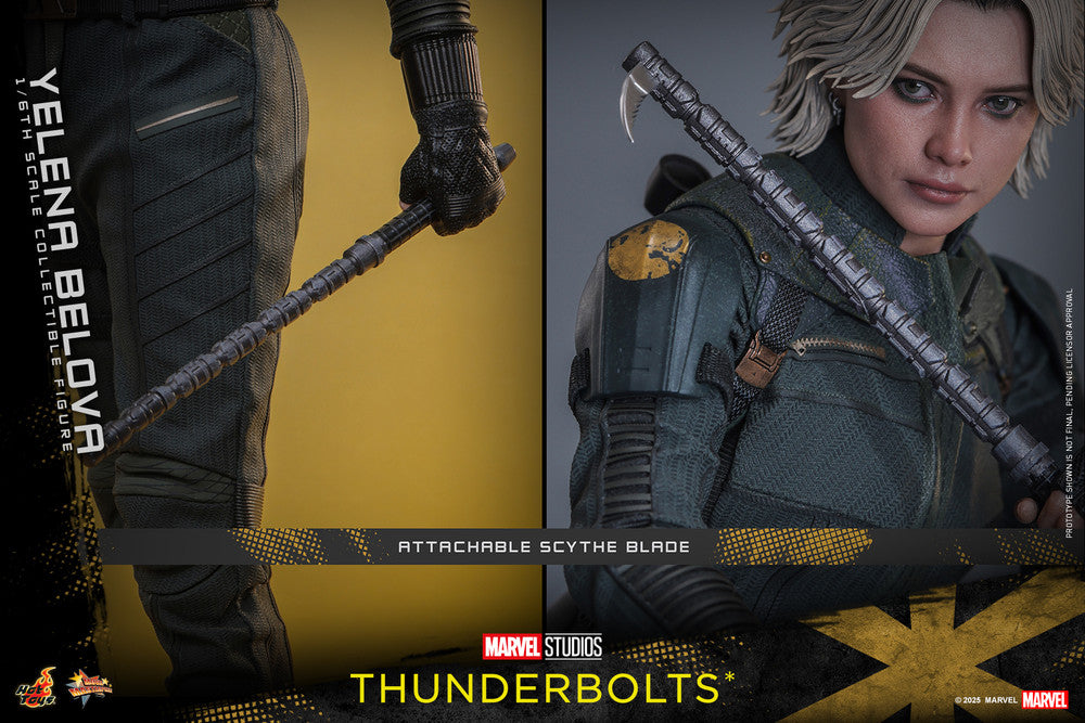 Preventa Figura Yelena Belova - Thunderbolts* marca Hot Toys MMS818 escala 1/6